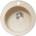 Inter Ceramic Кухненска мивка icgs 8301 sand, гранит, едно корито, със сифон, 49х20см (8301)