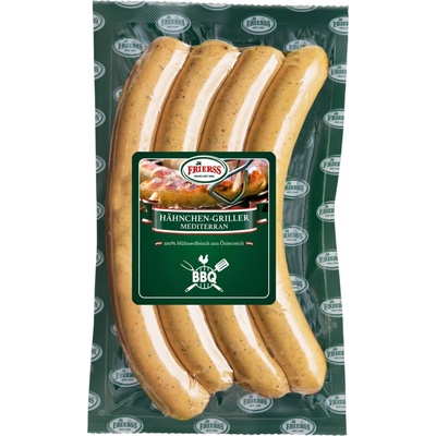 Frierss "Mediterran" kuřecí párečky na grilování 4 ks 250 g