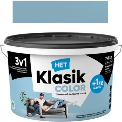Het Klasik Color malířská barva, 0427 modrý nebeský, 7+1 kg