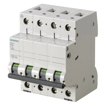 Siemens Прекъсвач Siemens 5SY8425-7 4P, C25A, 25KA (5SY8425-7)