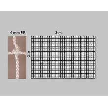 KV Řezáč Záclonka 3x2/10m 4 mm PPHF, biela