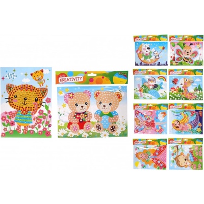 MFP 8882329 Kreativní set vánoční přání s kamínky + obálka140x230mm