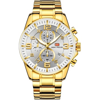 MINI FOCUS Часовник Mini Focus RA-23904 - Златен / Сребърен KP23904 (RA-23904)
