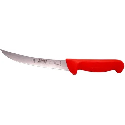 Jmb cutlery Нож jmb за обезкостяване h2-grip, извито, гъвкаво острие, червен (bk16150f)