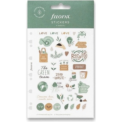 Filofax Samolepky Eco Essential náplň osobných/A5 diárov