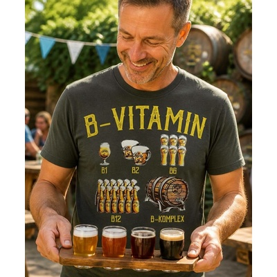 123TRIKO termoska Pivo, B Vitamin 500 ml vtipné