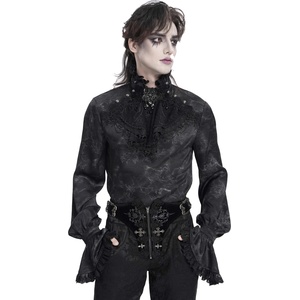 Devil fashion мъжка риза DEVIL FASHION - Cursed Prince - черна - SHT15601
