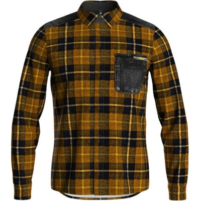 Crazy pánska košeľa Lumberjack žltá