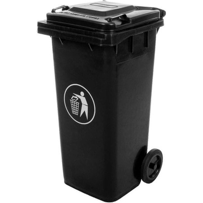nabbi Popelnice Mulltonne 120 L Černá