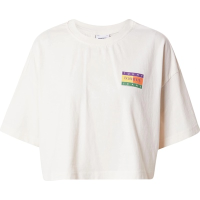 Tommy Jeans Тениска 'SUMMER FLAG' бяло, размер XL