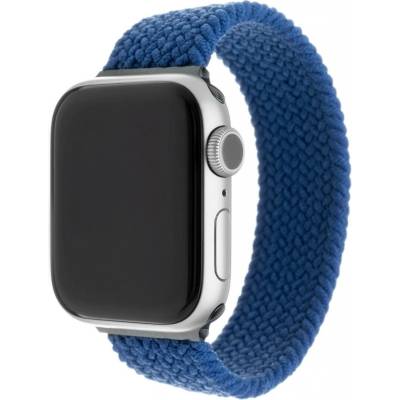 FIXED Elastic Nylon Strap Apple Watch 42/44mm XS modrý FIXENST-434-XS-BL
