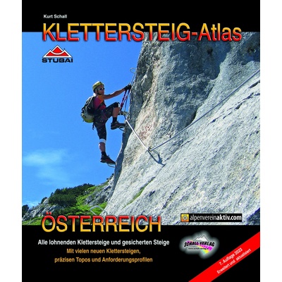Klettersteig Atlas Österreich - průvodce na ferrety