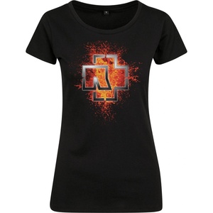 RAMMSTEIN дамска тениска RAMMSTEIN - Ladies Lava Logo - black - GS72712
