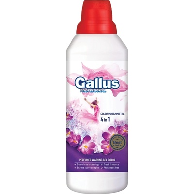 Gallus Color 4v1 prací gel na barevné prádlo 1 l