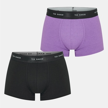 Ted Baker Мъжки боксерки Ted Baker TB 3-Pack Logo Boxer Briefs Mens - Navy/Dewberry