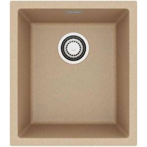 Alveus Omni - Гранитна мивка 40x45 см, бежова 1150040 (1150040) Мивка за вграждане