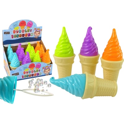 Mydlové bubliny Zmrzlina 4 farby 80ml