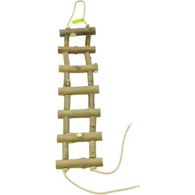 BENYTEC Žebřík dřevěný přírodní silnější 50 cm