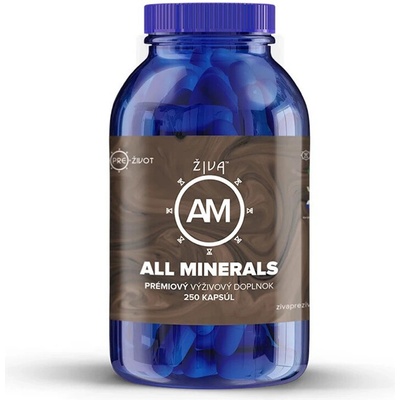 Živa All Minerals 250 kapsúl