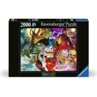 RAVENSBURGER Universal Monsters 2000 dielov
