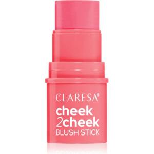 Claresa Cheek 2 Cheek кремообразен руж в стик цвят 02 Neon Coral 6 гр