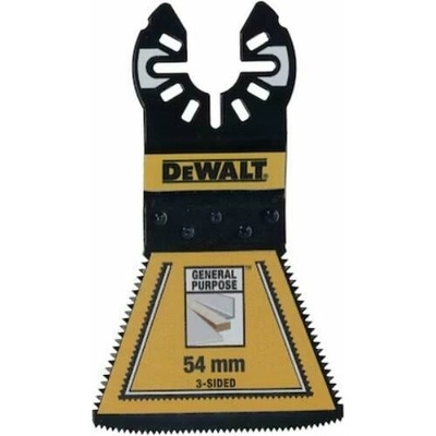 DeWalt DT20775 3-stranný bimetalový plátok pre multifunčenú brúsku, 54mm, 5ks