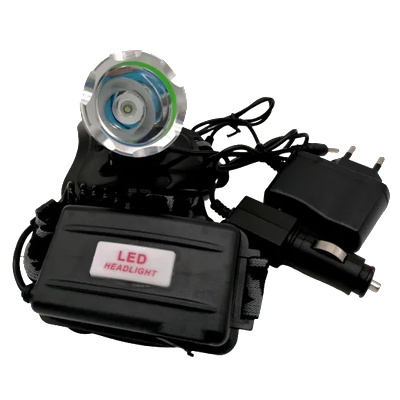 Jiangsu Bright Челник акумулаторен със зарядно High Power Headlight 2188 М20-102