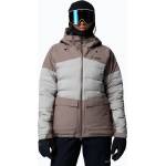 Columbia Дамско скиорско яке Columbia Glacier Ridge Down iron/flint grey