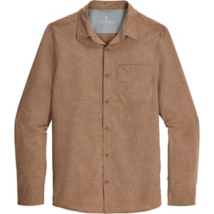 Royal Robbins Мъжка риза с копчета Royal Robbins Amp Lite II L/S Shirt - Walnut Htr - размер XL (033-2701-0314)