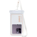 Mobile Origin Waterproof Floating Case 6.8" White / Orange DBXL-WHT-ORG01