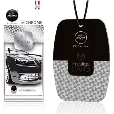 Aroma Car PRESTIGE CARD CHROME