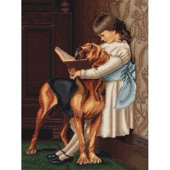 Luca-S Време за урок - гоблен със схема b429