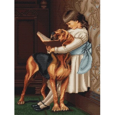 Luca-S Време за урок - гоблен със схема b429