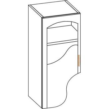 Image 1 of Горен шкаф с витрина Paula 30ВВ L/P