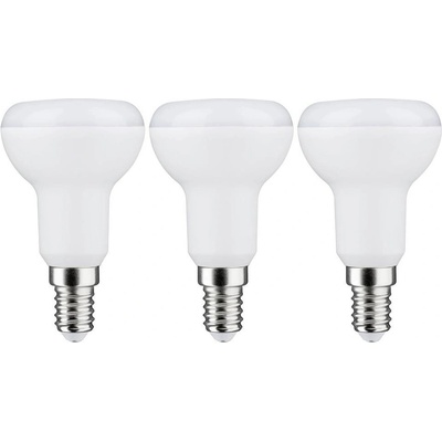 Paulmann 28580 LED En.trieda 2021 F A G E14 5.5 W teplá biela Ø x v 50 mm x 86 mm 3 ks; 28580