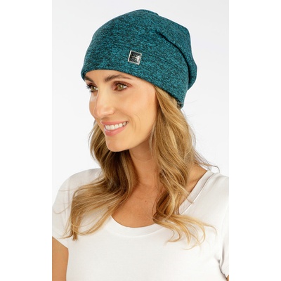 Litex Unisex čepice 7F194 petrolejové melé