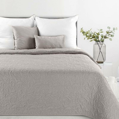 Takoy PREMIUM přehoz na postel prošívaný z látky imitující len-HF-459128 | 220 x 240 cm
