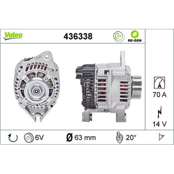 generátor VALEO 436338