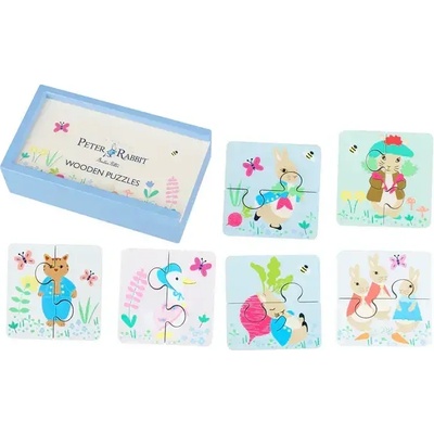 Orange Tree Toys Дървен съответсващ пъзел- Peter Rabbit (OTT11242)