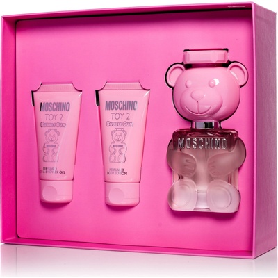 Moschino Toy 2 Bubble Gum EDT 50 ml + sprchový gél 50 ml + telové mlieko 50 ml darčeková sada