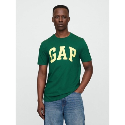 Gap 856659-33 Tričko s logem Everyday Soft zelené