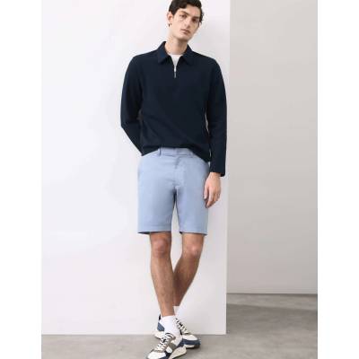Marks & Spencer Леки чино шорти обикновен крой Marks & Spencer синьо Marks & Spencer | Sin | МЪЖЕ | 34 MID