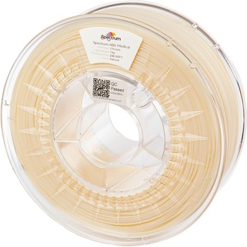 Spectrum 80414 3D филамент, ABS Medical, 1, 75 мм, 1000g, естествен (80414)