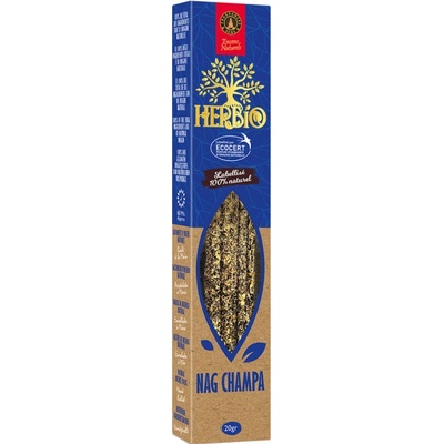 Fragances & Sens Vonné tyčinky Herbio Nag Champa Květ magnólie champaca 25 g