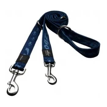 Rogz Alpinist Multi-Purpose Lead XL- Мултифункционален повод за две или едно куче 25 мм/-1, 6м - син