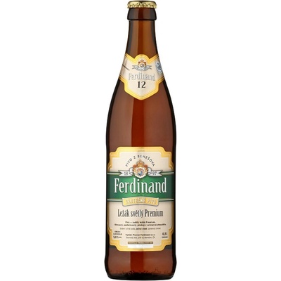 Ferdinand 12 ležák premium 5% 0,5 l (sklo)