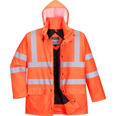 Portwest bunda Sealtex Ultra S490 zateplená nepromokavá reflexní oranžová