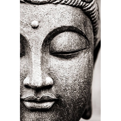 Plagát, Obraz - Buddha Face, maodesign, 26.7 × 40 cm