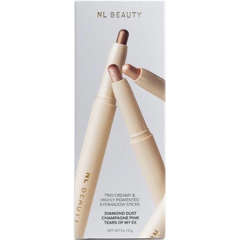 NL Beauty КОМПЛЕКТ NL BEAUTY Eyeshadow Trio Комплект дамски