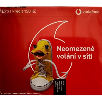 Vodafone karta - neomezené volání v sítí